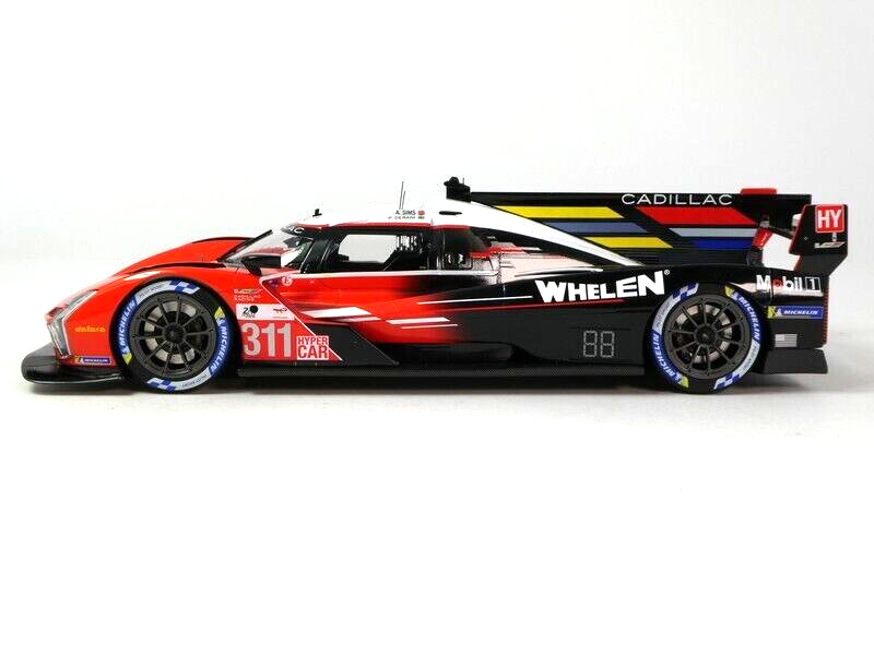 Cadillac V-LMDh GTP Whelen Engineering 2023 WEC LeMans 1/18 Scale Top Speed