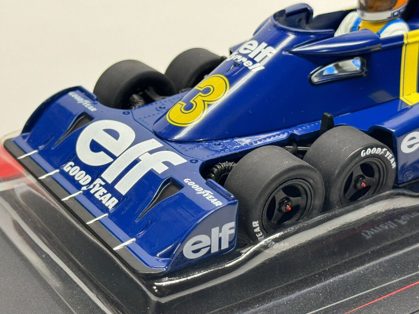 1/18 scale TYRRELL P34 #3 Jody Scheckter 1976 Swedish GP Diecast Model Car