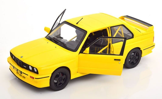 1990 BMW M3 E30 DAKAR YELLOW “STREET FIGHTER” 1/18 DIECAST MODEL SOLIDO S1801513