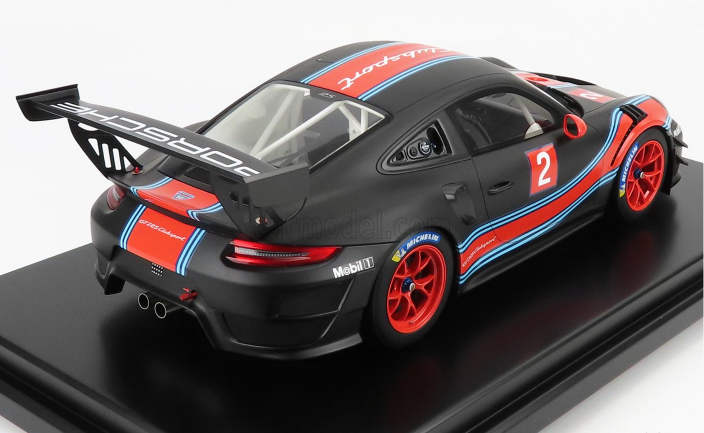 1/12 Scale  Spark PORSCHE 911 (991 II) GT2 RS CLUBSPORT W/ Display Case