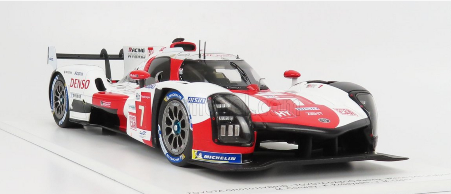 1/18 Spark TOYOTA GR010 HYBRID - 2021 LE MANS Winner Model Car