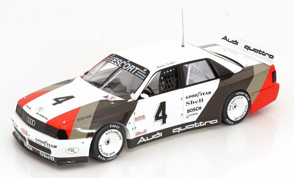 1/18 Scale AUDI 200 TRANS-AM St. Petersburg Winner 1988 Diecast Model by Werk83