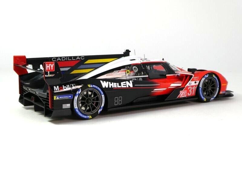 Cadillac V-LMDh GTP Whelen Engineering 2023 WEC LeMans 1/18 Scale Top Speed