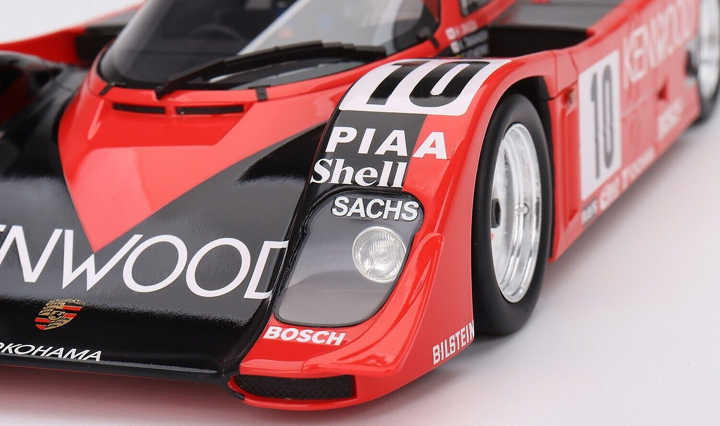 1/18 SCALE TOP SPEED Porsche 962 CK6 #10 Kremer Racing 1990 Le Mans 24 Hrs.