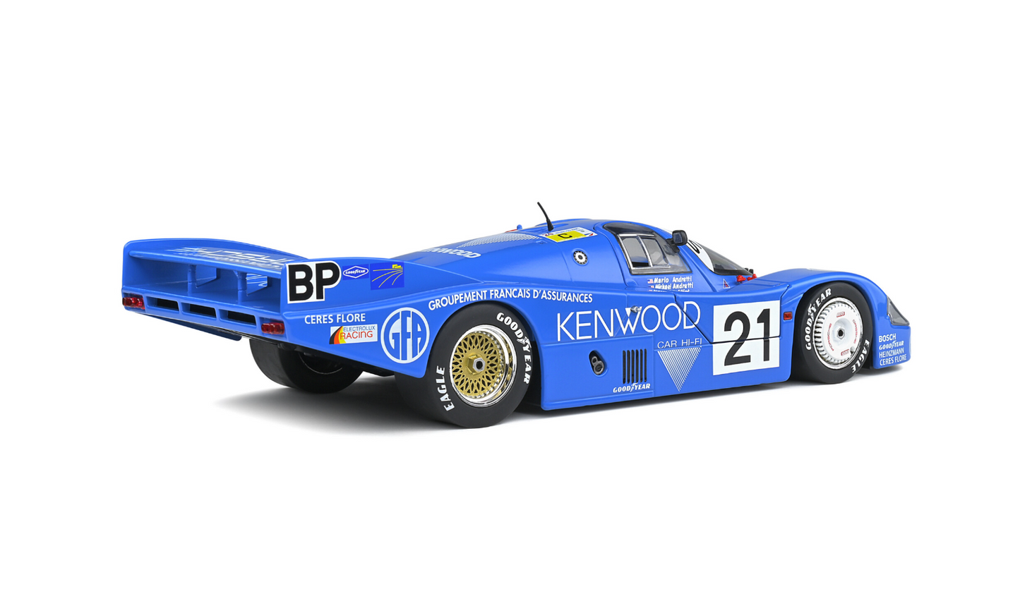 1/18 Scale Solido Porsche 956 LH #21 1983 24Hr LeMans Andretti / Alliot