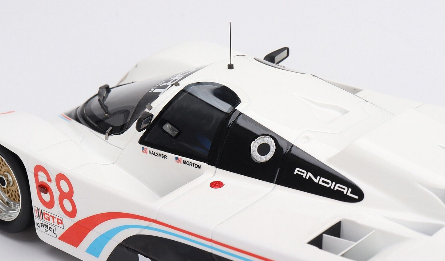 1/18 SCALE TOP SPEED Porsche 962 #68 1986 IMSA Road America 500 Miles Model Car