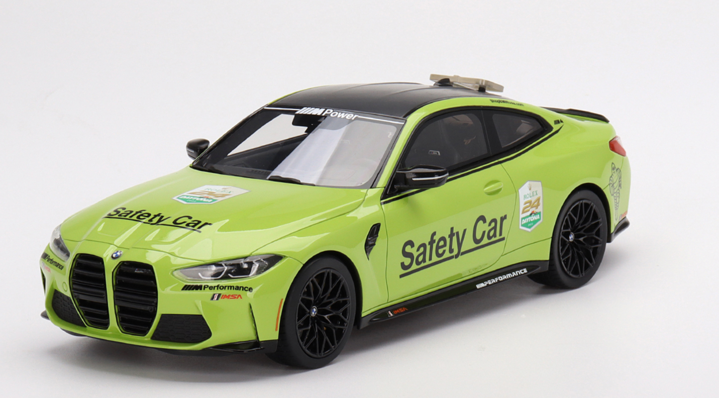 1/18 Scale Top Speed 2023 BMW M4 Safety Car 2022 Daytona 24 Hrs Model Car