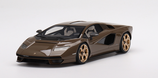 1/18 SCALE TOP SPEED 2022 Lamborghini Countach LPI 800-4 Dark Bronze