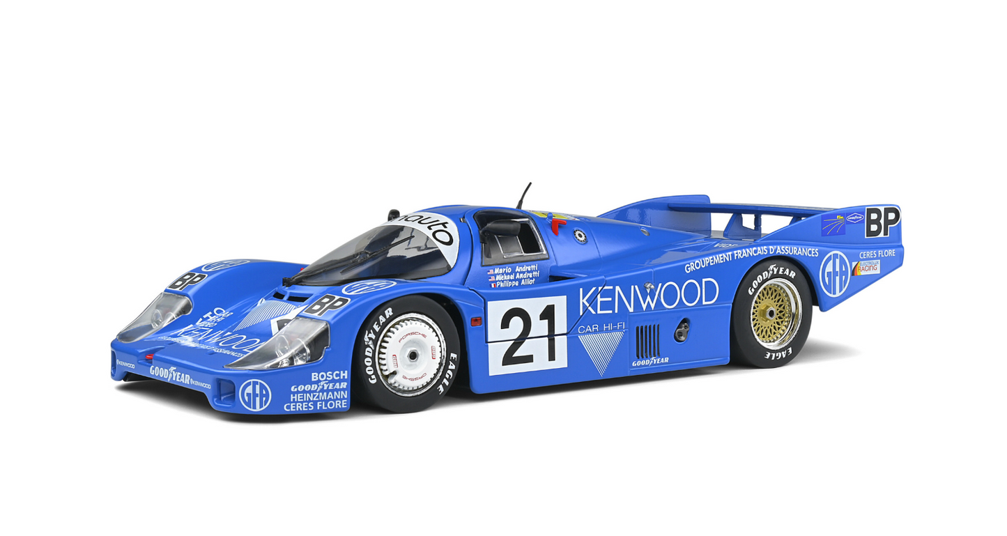 1/18 Scale Solido Porsche 956 LH #21 1983 24Hr LeMans Andretti / Alliot