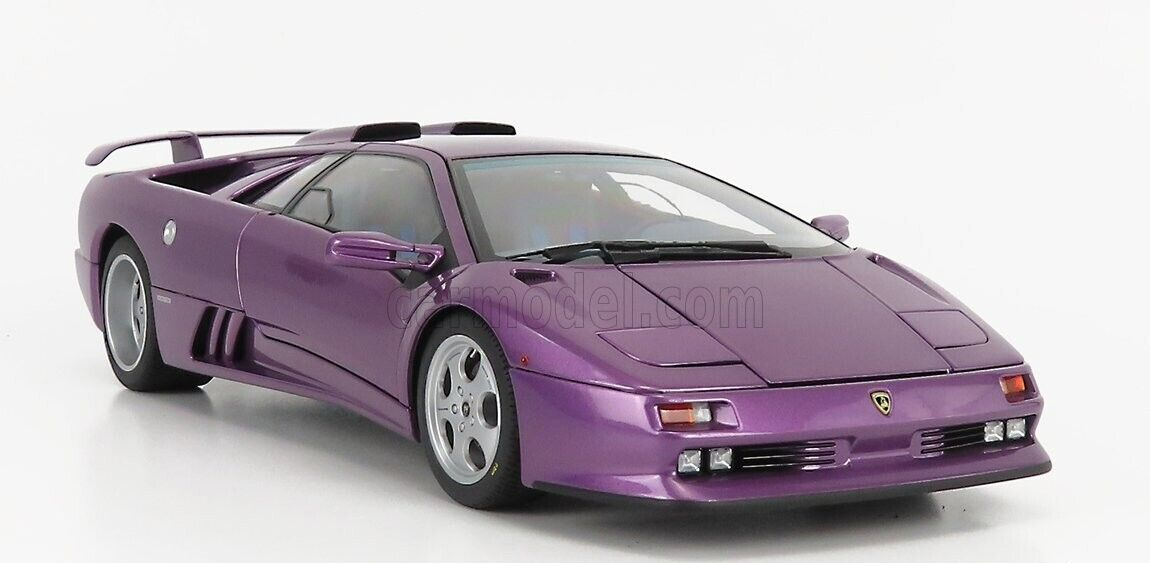 1/18 Scale Lamborghini Diablo SE30 JOTA 1994 Purple Model Car by AUTOart