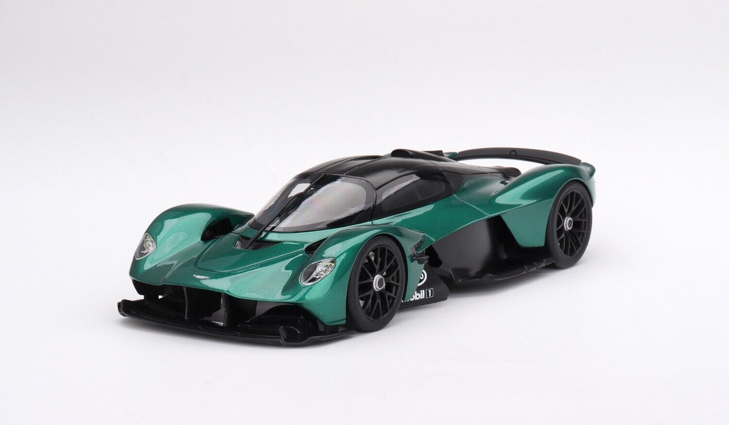 Aston Martin Valkyrie Aston Martin Racing Green 1/18 Scale Model Car by TSM