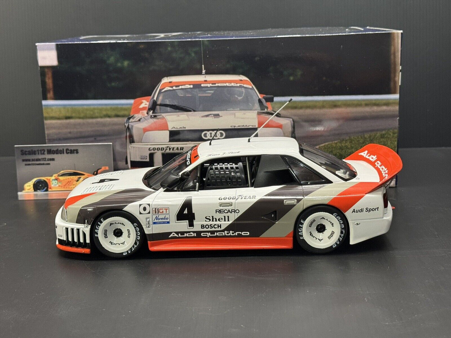 1/18 Scale AUDI 90 IMSA GTO WINNER WATKINS GLEN 1989 Diecast Model Car by Werk83