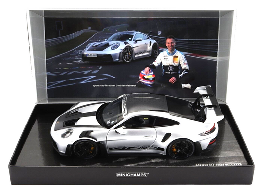 1/18 Scale Minichamps 992 911 Porsche GT3 RS Nürburgring SuperTest Box Set