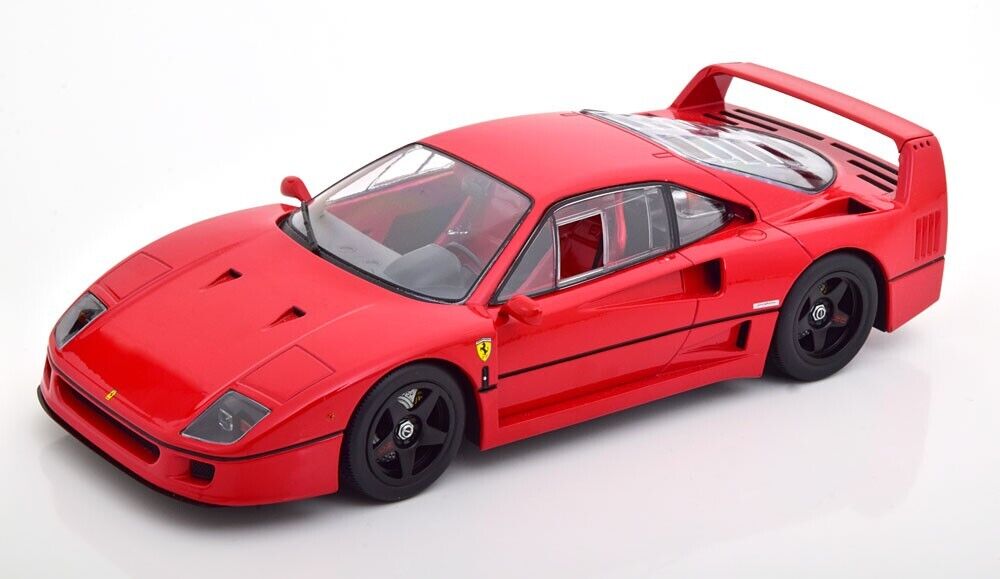 1990 Ferrari F40 Lightweight Red Diecast Model Car 1/18  KK SCALE MODELS