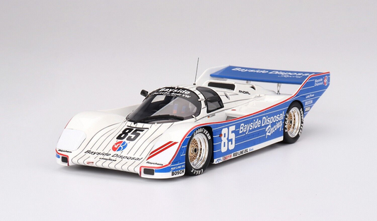 1/18 SCALE TOP SPEED Porche 962 #85 Bayside Disposal Racing 1987 IMSA