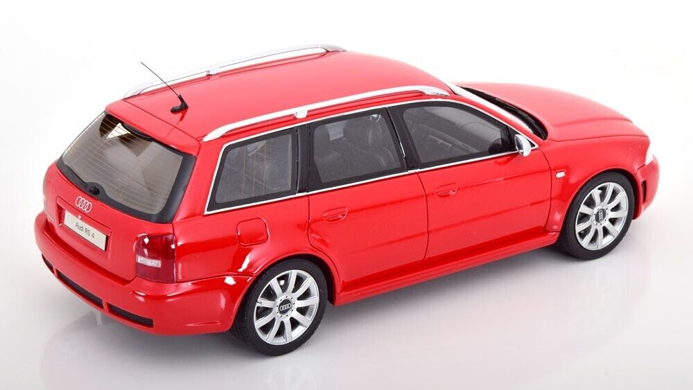 1/18 Scale B5  2000 Audi RS4 Avant Misano Red Model Car By Ottomobile