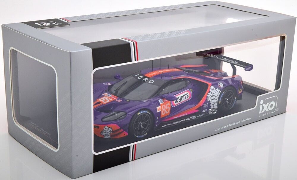 Ford GT LM GTE Pro #85 2019 24hr LeMans Wynn's Livery 1/18 Scale by IXO