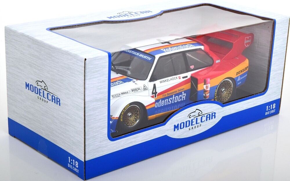 BMW 302 GR.5 DRM ZOLDER 1979 M. Winkelhock Diecast Model Car by MCG 1/18 Scale