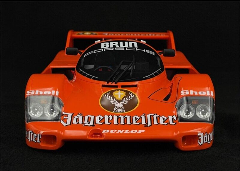 Porsche 956B Jagermeister Brun Motorsport 1/12 Scale Model Car by WERK83