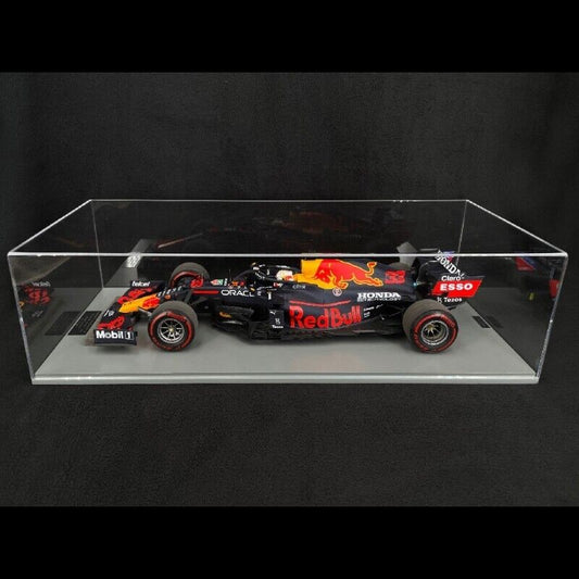 1/12 Spark 2021 Red Bull Racing RB16b #33 Max Verstappen Winner Abu Dhabi GP