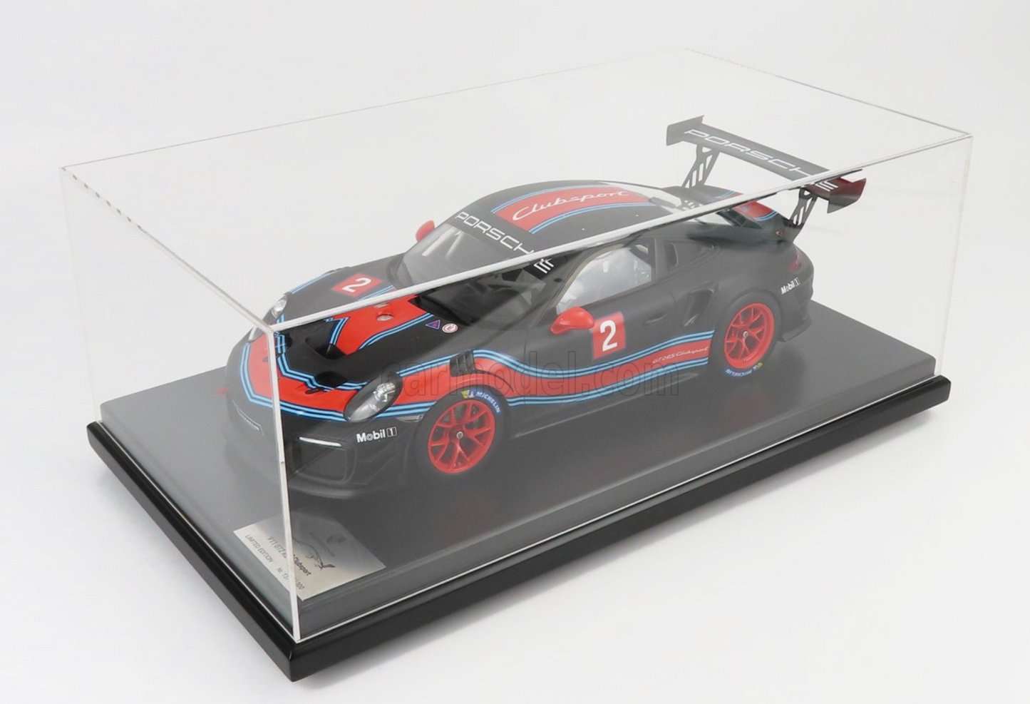 1/12 Scale  Spark PORSCHE 911 (991 II) GT2 RS CLUBSPORT W/ Display Case