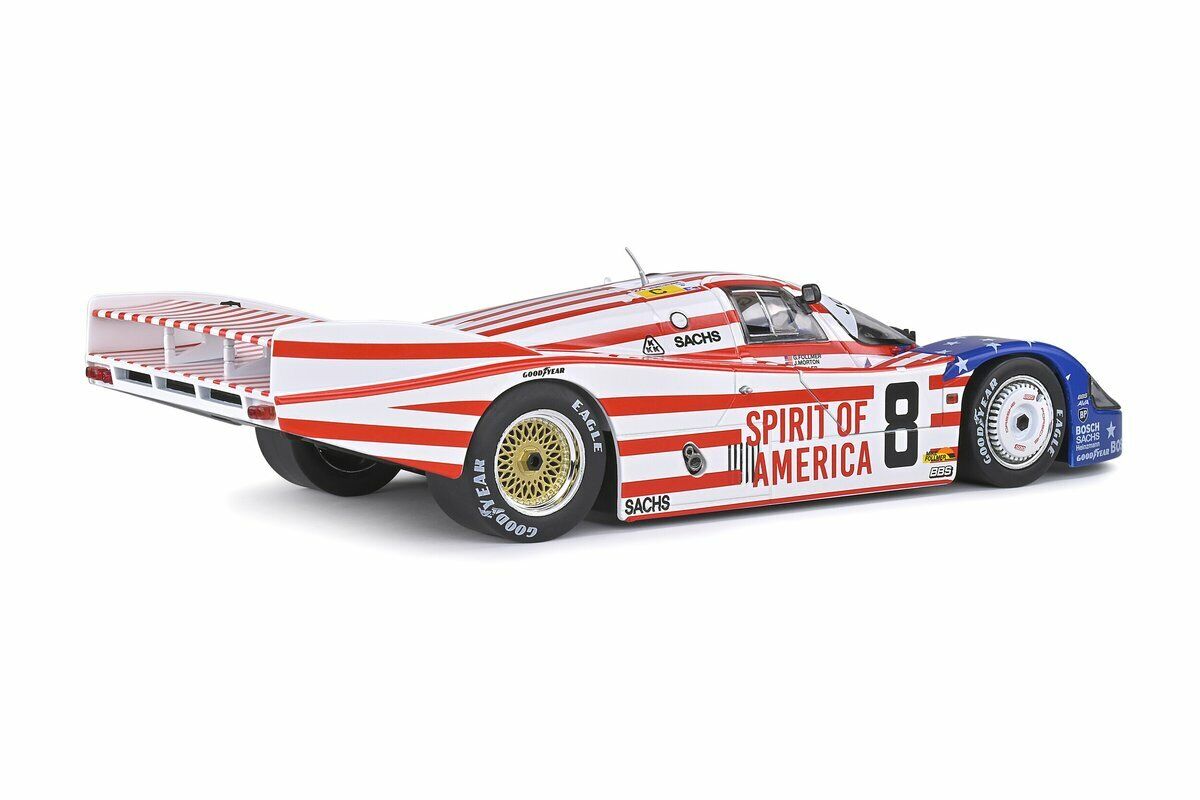 1/18 Scale Solido Porsche 956LH 956 Follmer / Morton / Miller Le Mans 1986