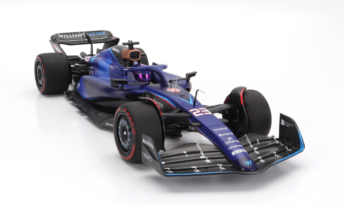 1/18 MINICHAMPS WILLIAMS F1 FW45 WILLIAMS ALEX ALBON BAHRAIN GP BOX SET LTD. 111