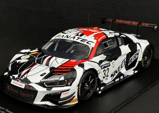 1/18 Scale Spark Audi R8 LMS GT3 Team Audi Sport #32 WRT 2021 Spa 2nd  Model Car