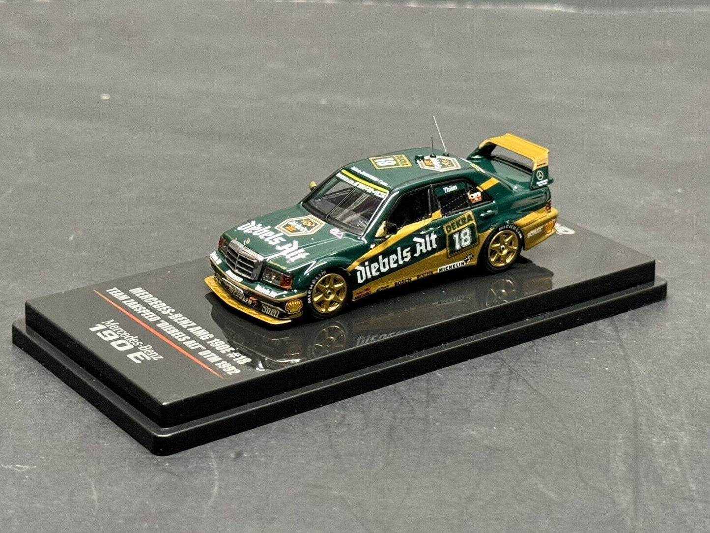 1/64 INNO INNO64 Mercedes-Benz AMG 190E 2.5-16 EVO II ZAKSPEED DIEBELS ALT DTM