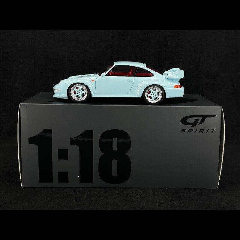 GT Spirit 1:18 Porsche 911 GT (993) in Coppa Florio Blue (GT860) Model Car