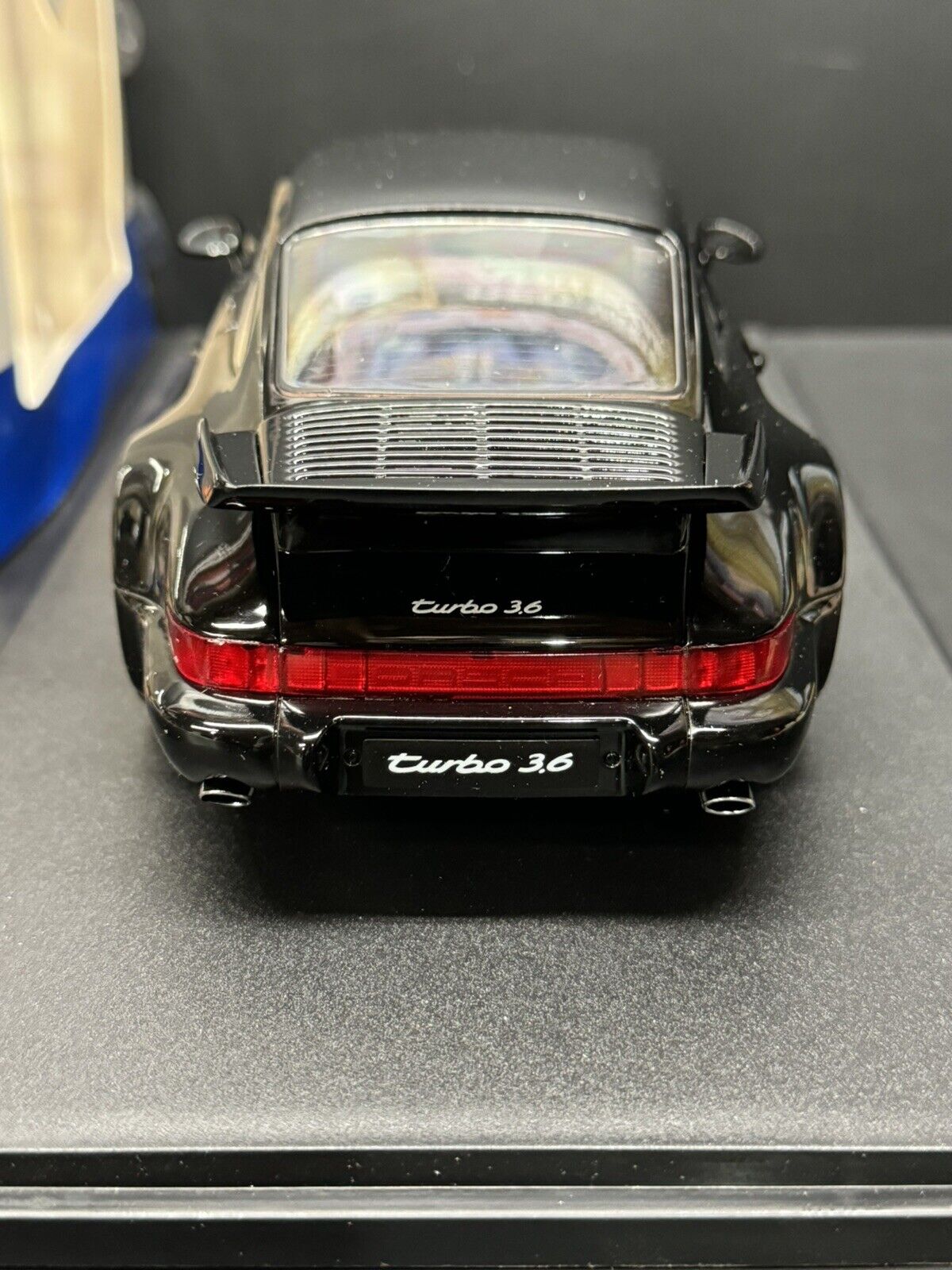 1/18 scale 1991 Porsche 964 911 Turbo 3.6 Black "Bad Boys" by SOLIDO