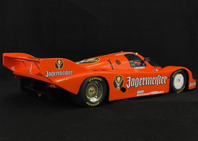 Porsche 956B Jagermeister Brun Motorsport 1/12 Scale Model Car by WERK83