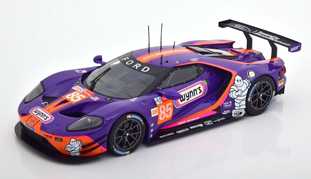 Ford GT LM GTE Pro #85 2019 24hr LeMans Wynn's Livery 1/18 Scale by IXO