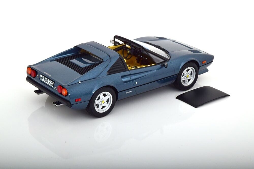 FERRARI 308 GTS  Spyder Blue 1982 Diecast Model Car by Norev