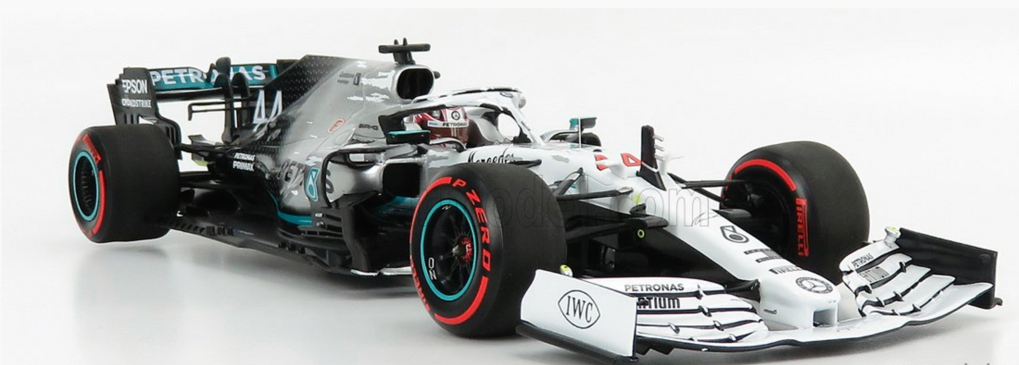 1/18 Minichamps Lewis Hamilton Mercedes W10 #44 2019 German GP Box Set.