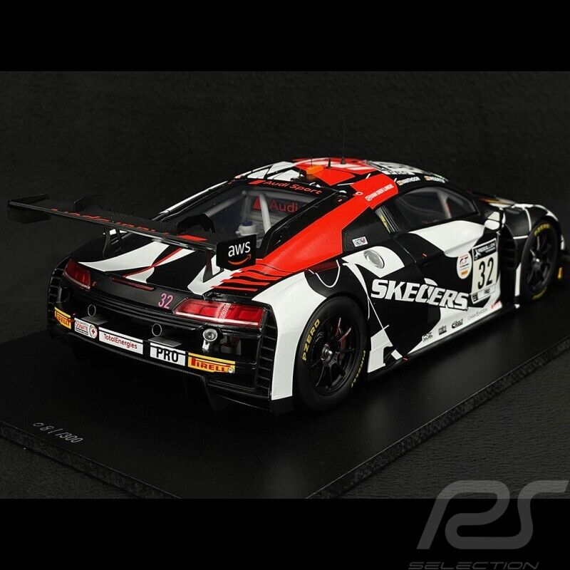 1/18 Scale SPARK R8 LMS GT3 Audi Sport Team WRT #32 2021 SPA 2nd