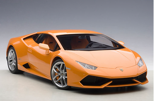 1/12 Scale Autoart LAMBORGHINI HURACAN LP610-4  Pearl Metallic Orange Model Car