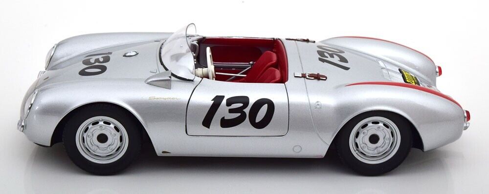 1956 Porsche 550A Spyder James Dean 1/12 Scale Diecast Model Car by KK Scale