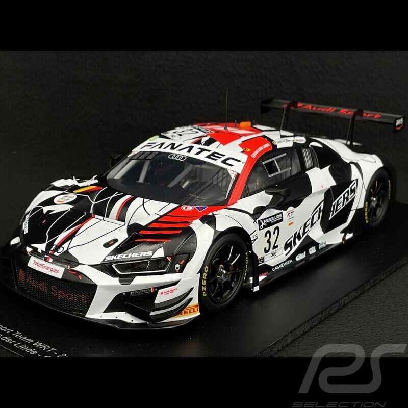 1/18 Scale SPARK R8 LMS GT3 Audi Sport Team WRT #32 2021 SPA 2nd