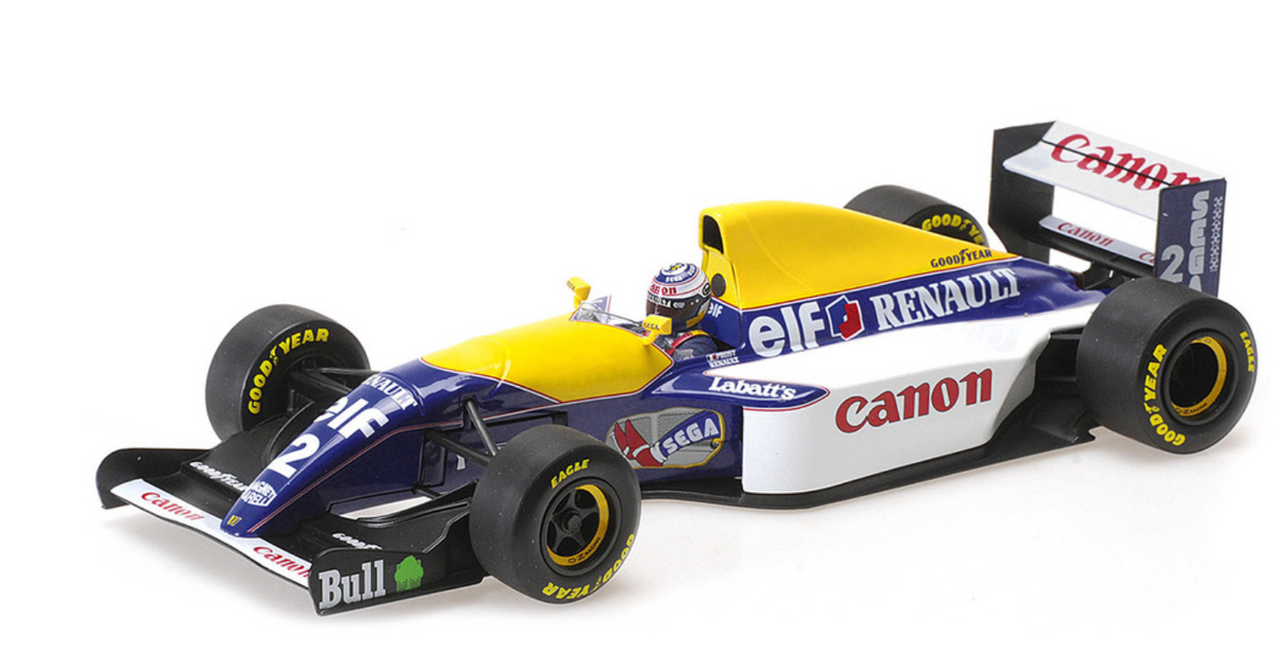 Williams Renault FW15C 1993 Alain Prost #2  1/18 MINICHAMPS Diecast Model Car