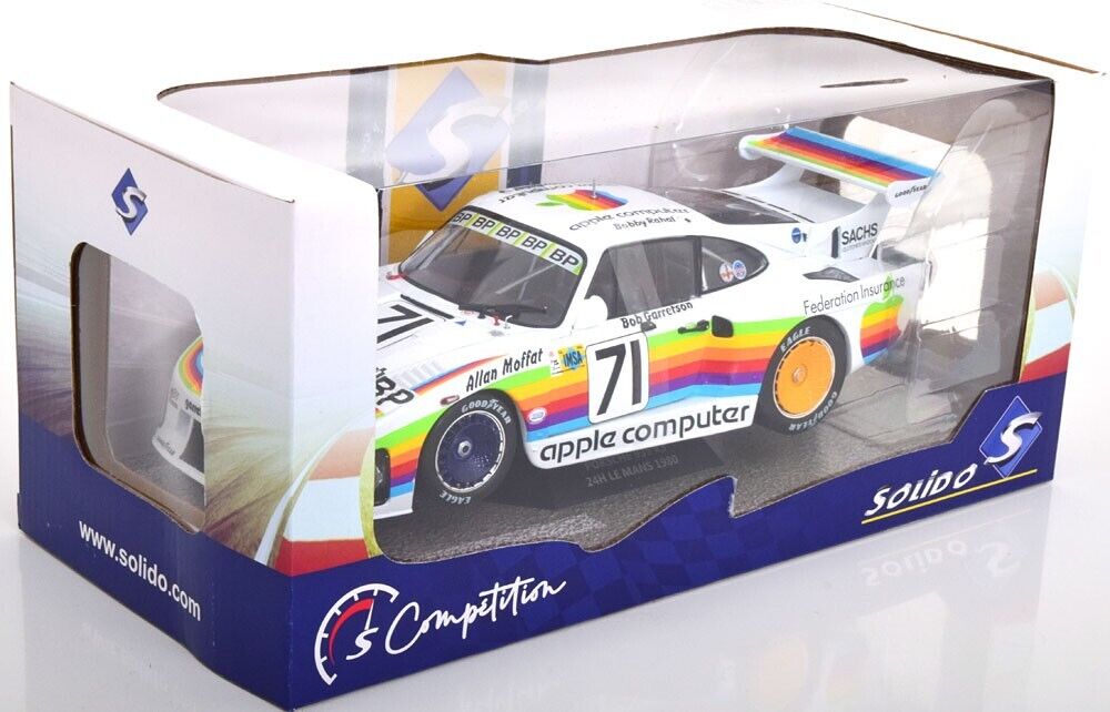 Porsche 935 K3 Winner 24hr LeMans 1/18 Scale SOLIDO Apple Computer Livery