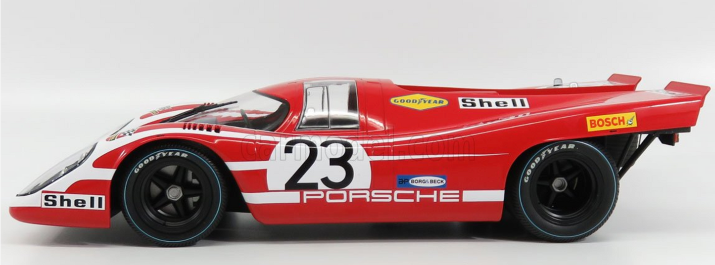 1/12 Scale Porsche 917 1970 24hr LeMans #23 Diecast Model Car by MiniChamps