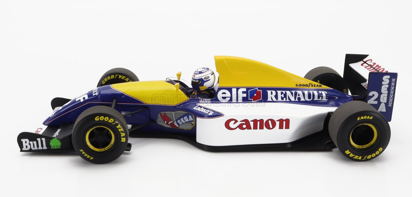 Williams Renault FW15C 1993 Alain Prost #2  1/18 MINICHAMPS Diecast Model Car