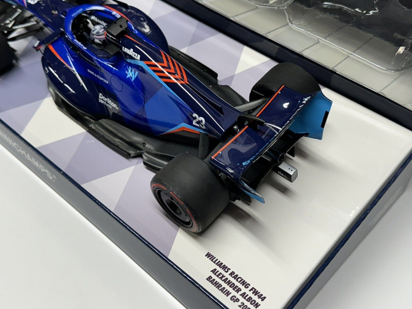 1/18 MINICHAMPS WILLIAMS F1 FW44 WILLIAMS ALEX ALBON BAHRAIN GP BOX SET LTD. 222