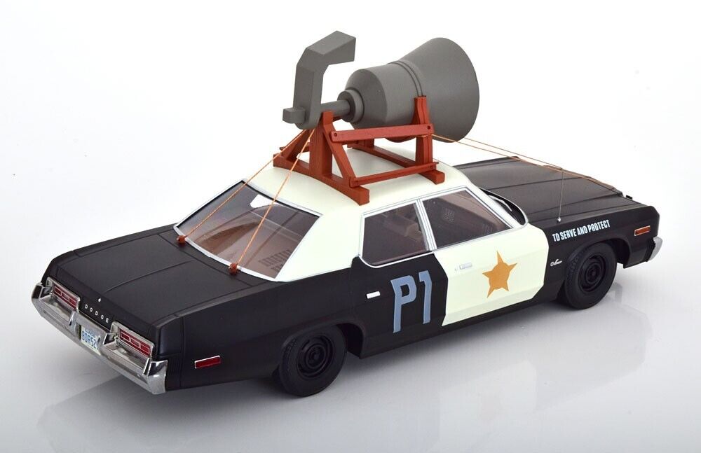 Blues Brothers 1974 Dodge Monaco Police Pursuit KK Scale 1/18 Diecast Model Car