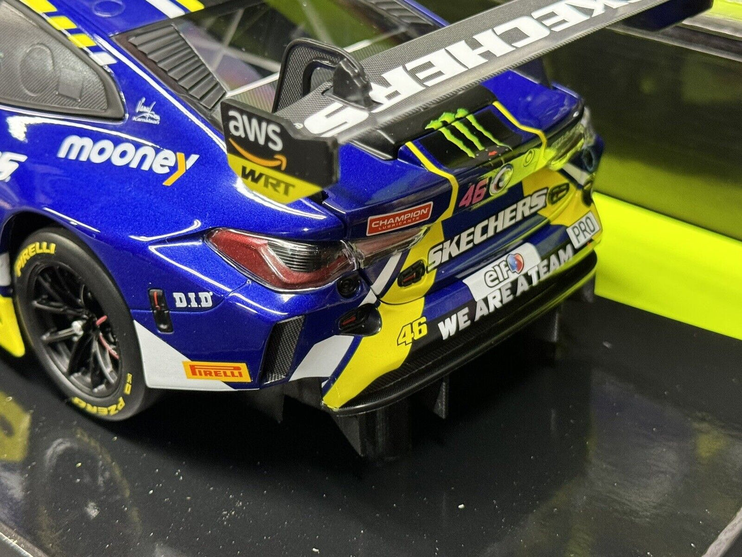 1/18 MINICHAMPS - BMW M4 GT3 WRT - 24h SPA VALENTINO ROSSI - LIMITED ED. BOX SET