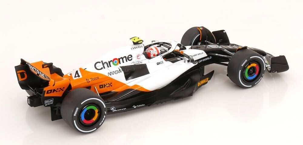 McLaren MCL60 #4 2023 Monaco GP  1/18 Scale Diecast Model by Solido