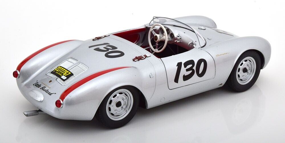 1956 Porsche 550A Spyder James Dean 1/12 Scale Diecast Model Car by KK Scale