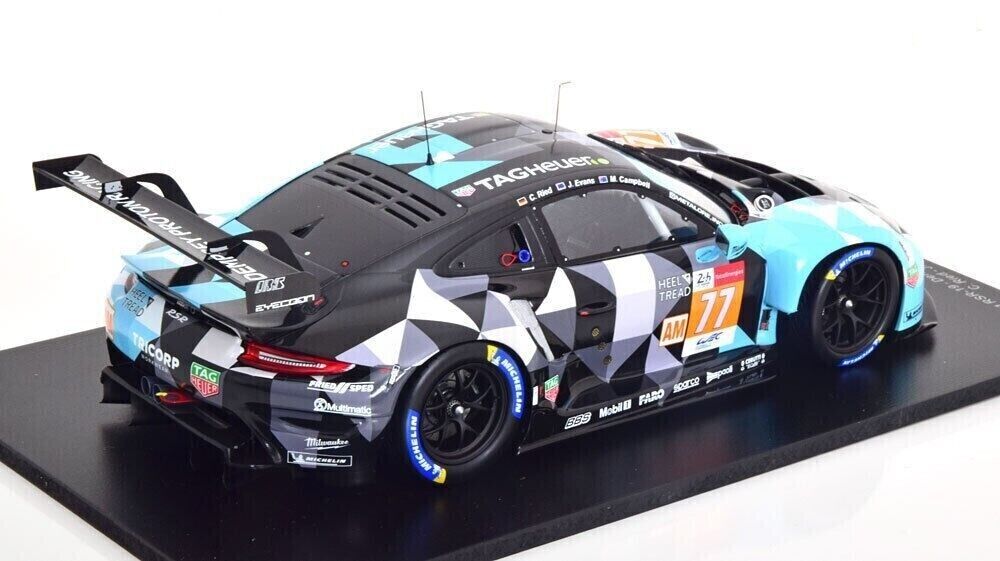 1/18 Porsche 911 Rsr-19 #77 Dempsey-Proton Racing 24H Le Mans 2021 SPARK 18S703