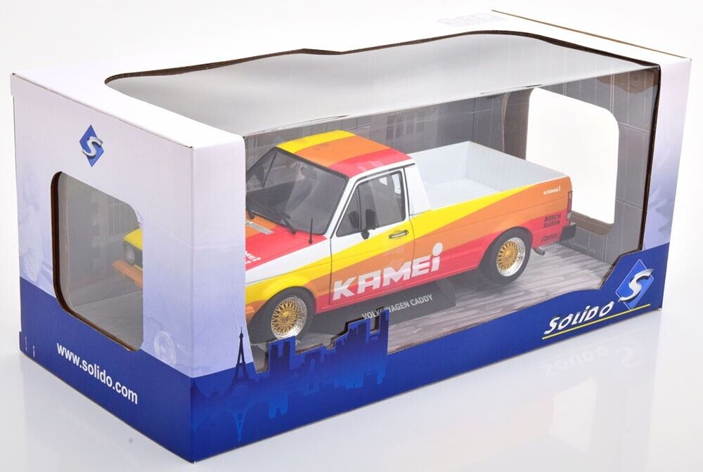 1/18 Solido 1982 Volkswagen Caddy MKI Kamei Model Car